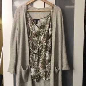 Botanical print Romper